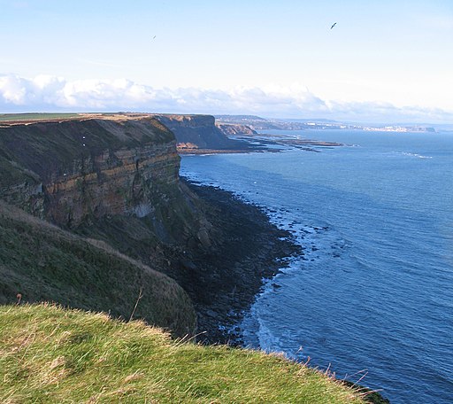 Along the cliffs from Club Point - geograph.org.uk - 2782748