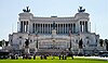 The Vittorio Emanuele monument, considered a symbol of modern post-Risorgimento Rome.