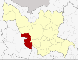 Distretto di Nong Wua So – Mappa