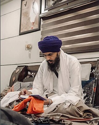 <span class="mw-page-title-main">Amritpal Singh</span> Indian Sikh leader (born 1993)