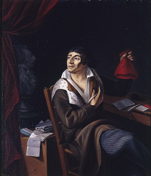 Anonymous portrait of Marat, c. 1793 (Musée Carnavalet)