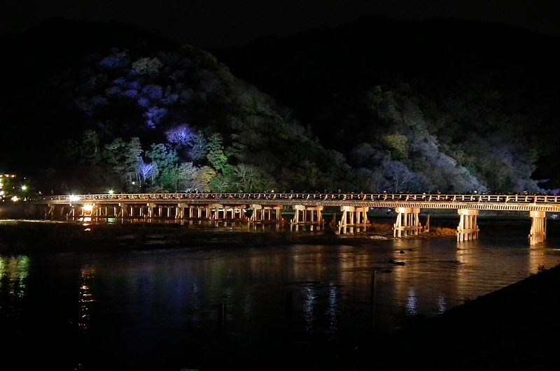 File:Arashiyama Hanatōro 嵐山花灯路 渡月橋 DSCF5478.JPG