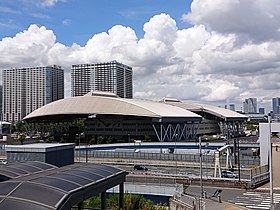 Ariake Coliseum, at Ariake, Koto, Tokyo (2019-08-13).jpg