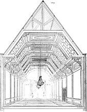 Plan for exhibition space, 1841. Arti et Amicitiae Amsterdam kunstzaal 1841.jpg