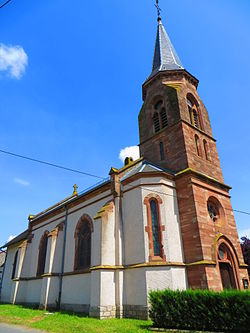 Skyline of Aspach