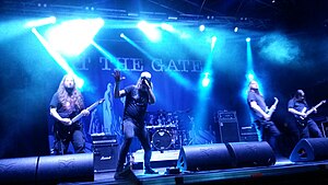 At the Gates živě na festivalu Hard Rock Laager v roce 2016