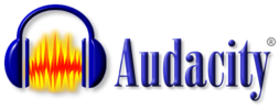 Logo von Audacity