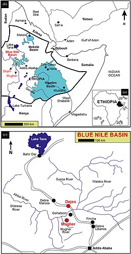 Місцезнаходження: Африка, Ефіопія, басейн Блакитного Нілу