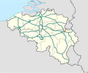 Course of the A25