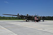 B-24 Liberator bomber, named "Diamond Lil", owned by the Commemerative Air Force