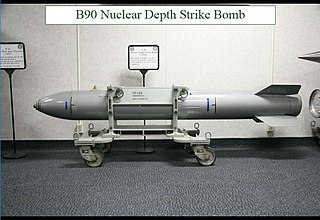 <span class="mw-page-title-main">B90 nuclear bomb</span> Nuclear weapon