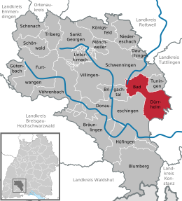 Bad Dürrheim - Localizazion