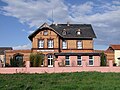 Bahnhof in Gau-Odernheim (ehemalige Gleisseite)