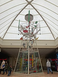 The ball machine in the Salmon Run Mall in Watertown, New York