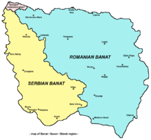 banát rumunsko mapa Banát – Wikipedie banát rumunsko mapa