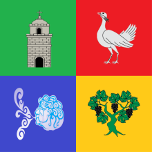 Bandera de Moraleja de Matacabras (Ávila).svg