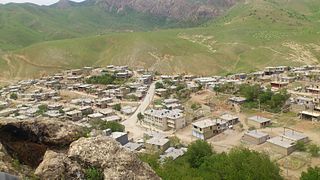 Banevreh City in Kermanshah, Iran