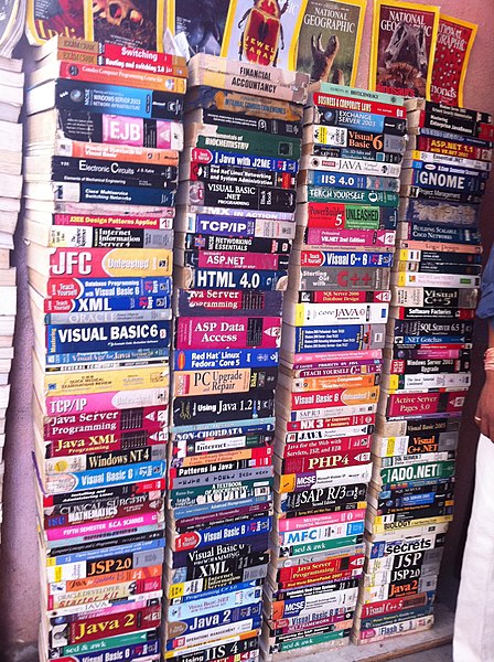 A small selection of programming language textbooks