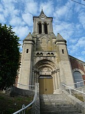 Fotografía que muestra la iglesia de Banteux