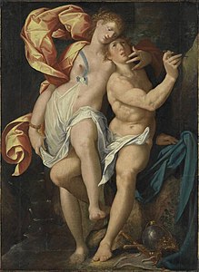 Angélique et Médor (d'après l'Arioste) (v. 1580)