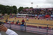 Deutsch: Beachhandball bei den Olympischen Jugendspielen 2018; Tag 5, 10. November 2018; Jungen, Hauptrunde - Thailand-Argentinien 2:1 English: Beach handball at the 2018 Summer Youth Olympics at 11 October 2018 – Boys Main Round – Thailand-Argentina 2:1