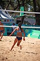 Deutsch: Beachvolleyball bei den Olympischen Jugendspielen 2018; Tag 8, 14. Oktober 2018; Mädchen, Achtelfinale – Mexiko-China 0:2 (15–21/16–21) English: Beach volleyball at the 2018 Summer Youth Olympics at 14 October 2018 – Girls Round of 16 – Mexico-China 0:2 (15–21/16–21)