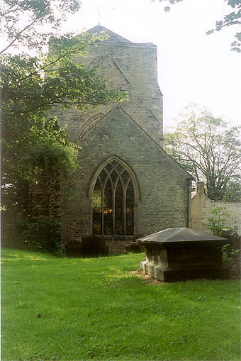 The remains of Beauchief Abbey.