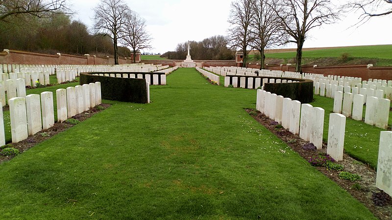 Fichier:Beaumont-Hamel, cimetière militaire britannique de l'Ancre 5.jpg