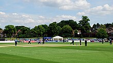 Kent fielding during the One Day Cup match against Gloucestershire in June 2018