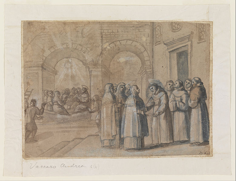File:Belisario Corenzio - Meeting of Saints Francis and Clara - Google Art Project.jpg