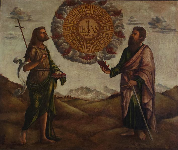 File:Benedetto Carpaccio - Adorazione del nome di Gesù tra San Giovanni Battista e San Paolo.jpg