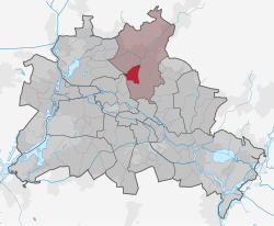 Mappa dei quartieri di Berlino