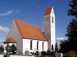 Parish church from the southwest