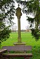 This is a picture of the Bavarian Baudenkmal (cultural heritage monument) with the ID D-6-78-150-121 (Wikidata) Bildstock,Augasse, Unterspiesheim, Gemeinde Kolizheim, Unterfranken, Deutschland