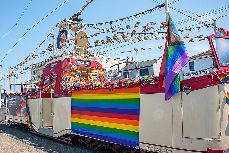 File:Blackpool gay pride tram.jpg