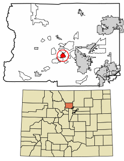 <span class="mw-page-title-main">Crisman, Colorado</span> Census Designated Place in Colorado, United States