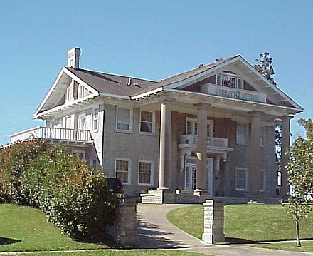 Brady mansion on North Denver Avenue