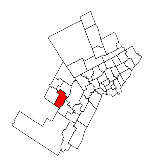 Mapa de la circunscripción