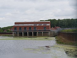 The main pumping building of the Bransholme Waterworks