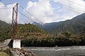 Bridge to Khamsum Yulley Namgyal Chorten Punakha Valley - Bhutan - panoramio.jpg