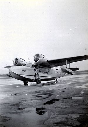 Britská Guyana Govt. Airways Grumman Goose c. 1955.jpg