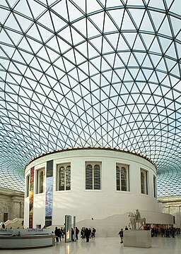 British Museum Great Court roof