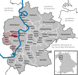Buchbrunn – Mappa