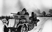 Bundesarchiv Bild 101I-665-6823-11, Russland, Flak auf Halbkettenfahrzeug im Erdeinsatz