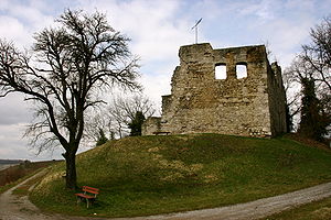 The Lichteneck castle ruins