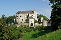 Südansicht der Burg, August 2012