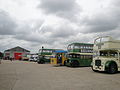 Buses at Isle of Wight Bus Museum running day May 2010 2.JPG