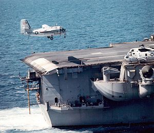 C-1A approaching USS Constellation (CVA-64) c1974.jpeg