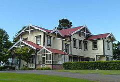 Photograph of the Caccia-Birch building