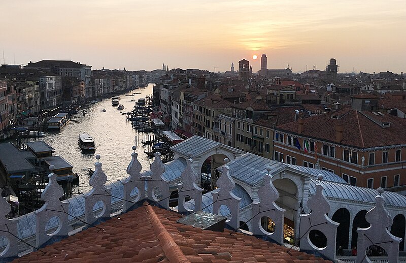 File:Canal Grande, Venezia, Italy, Sunset.jpg